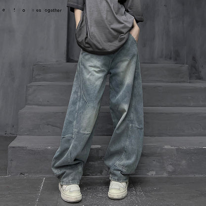 Mヴィンテージストレートデニムパンツ（AVN012）