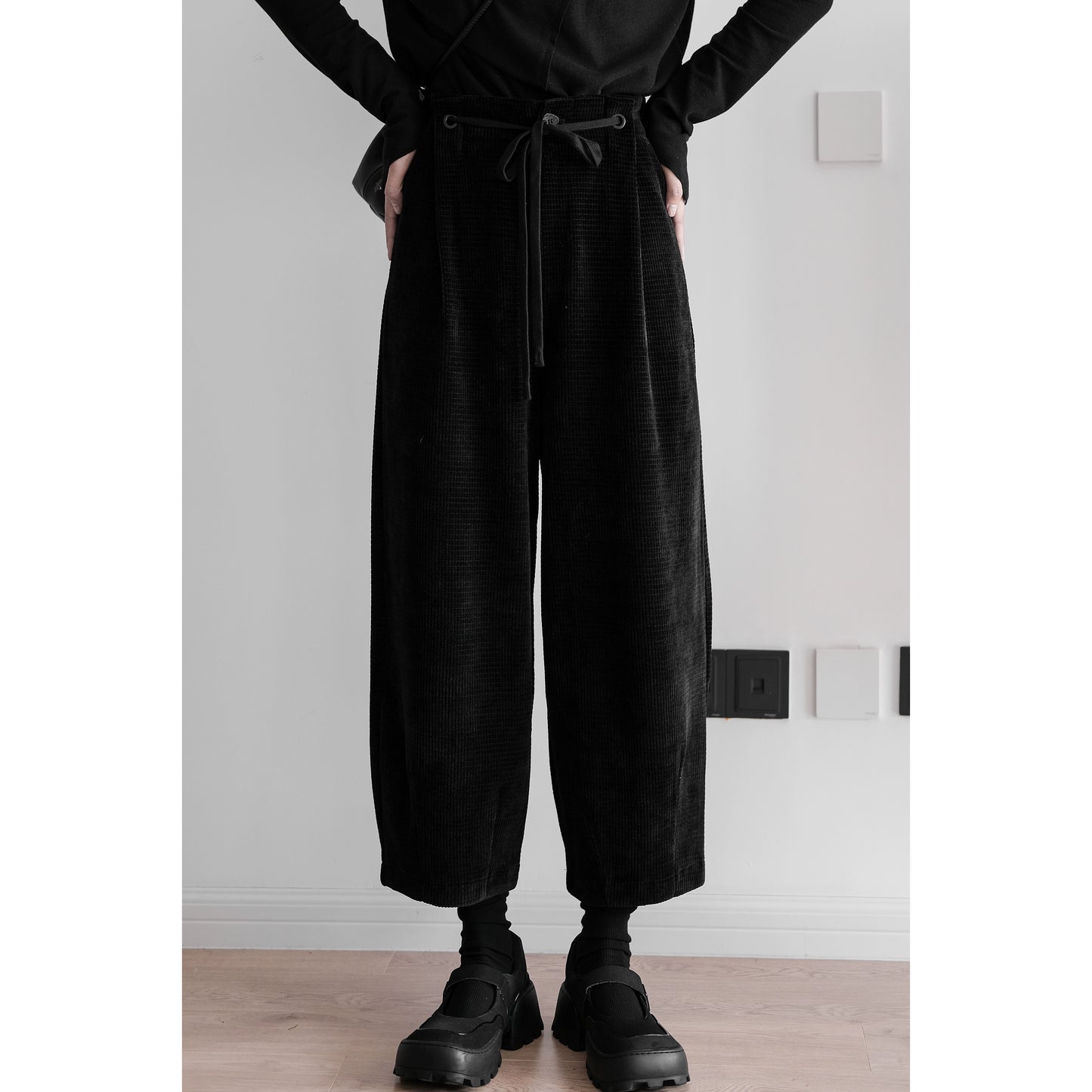 暗黒風コーデュロイワイドパンツ(CZ009)
