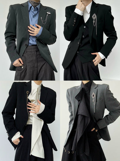 デザイン西装外套ジャケット(HU591)