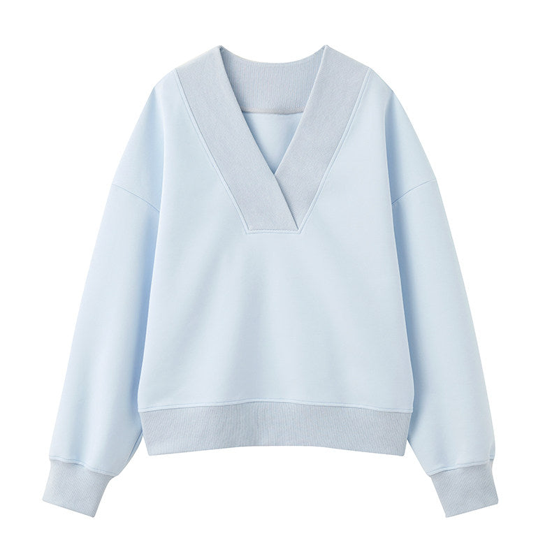 Vネックリブセットアップ（別売り）(MF278)